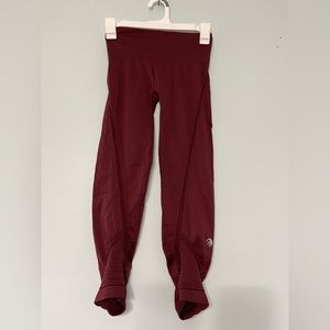 MPG Dark Burgundy leggings